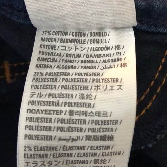 Hollister Skinny Ankle Jeans, Size 25, Dark Wash - Picture 4 of 4